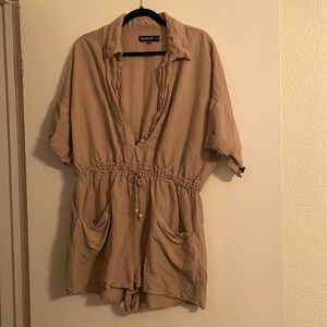 Blank NYC Linen Romper